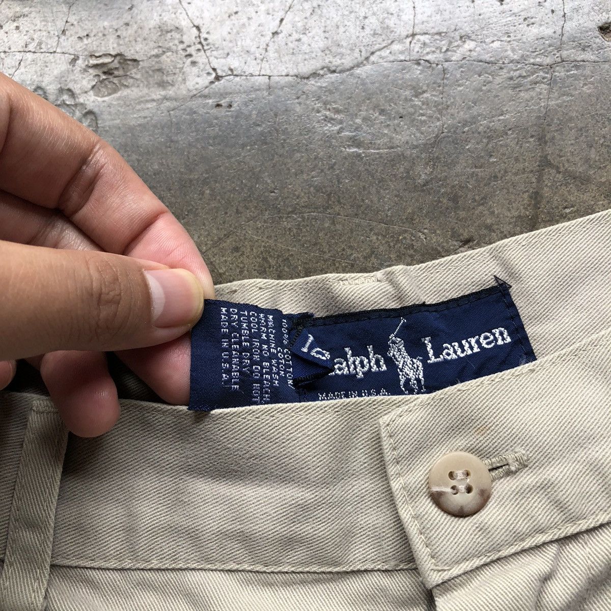 Polo Ralph Lauren × Vintage Vintage Polo Ralph Lauren Shorts Baggy Summer Short 🍒 Size US 30 / EU 46 - 3 Thumbnail