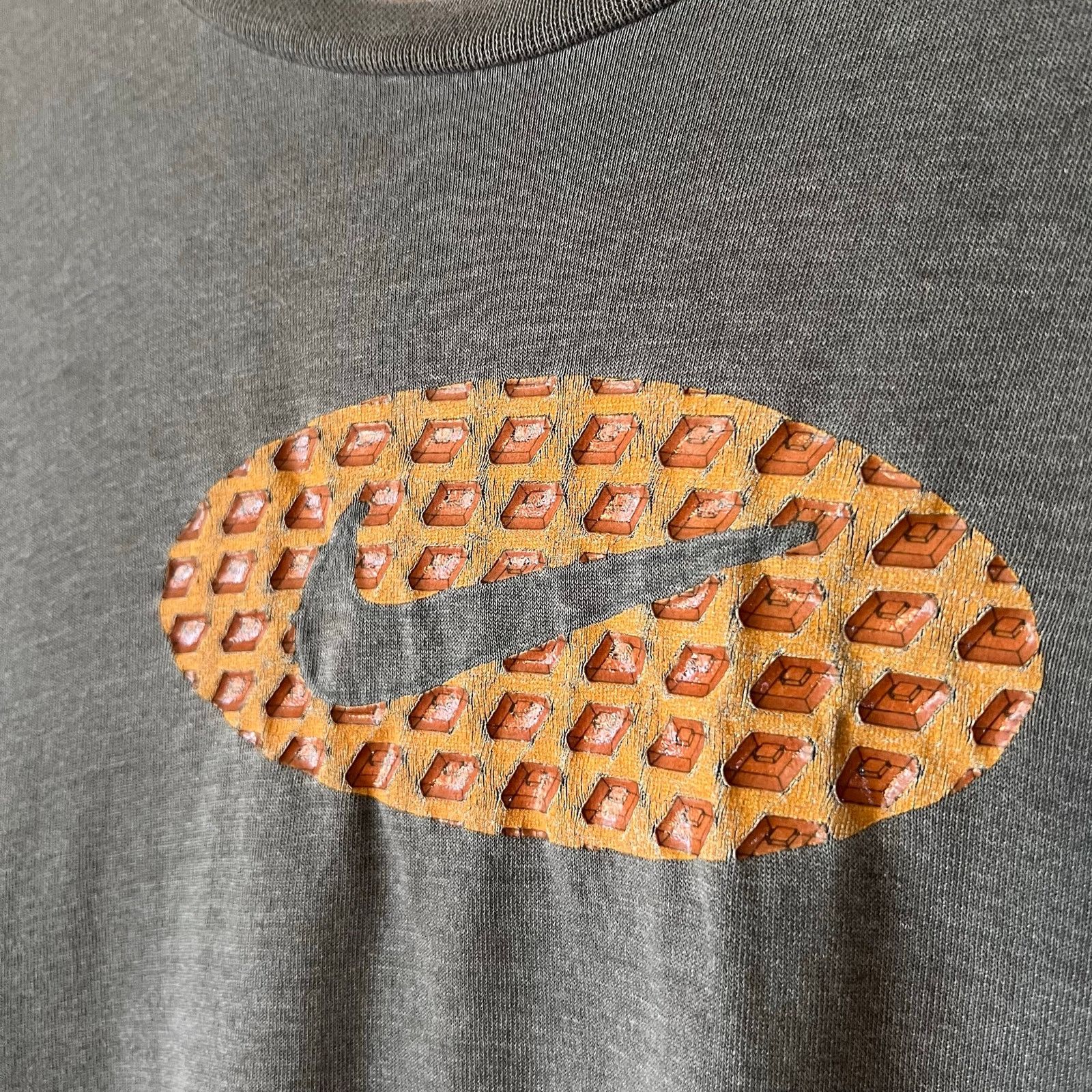 Nike Y2K Nike Waffle Sole Graphic Tee | Faded Gray | Size XL Size US XL / EU 56 / 4 - 3 Thumbnail
