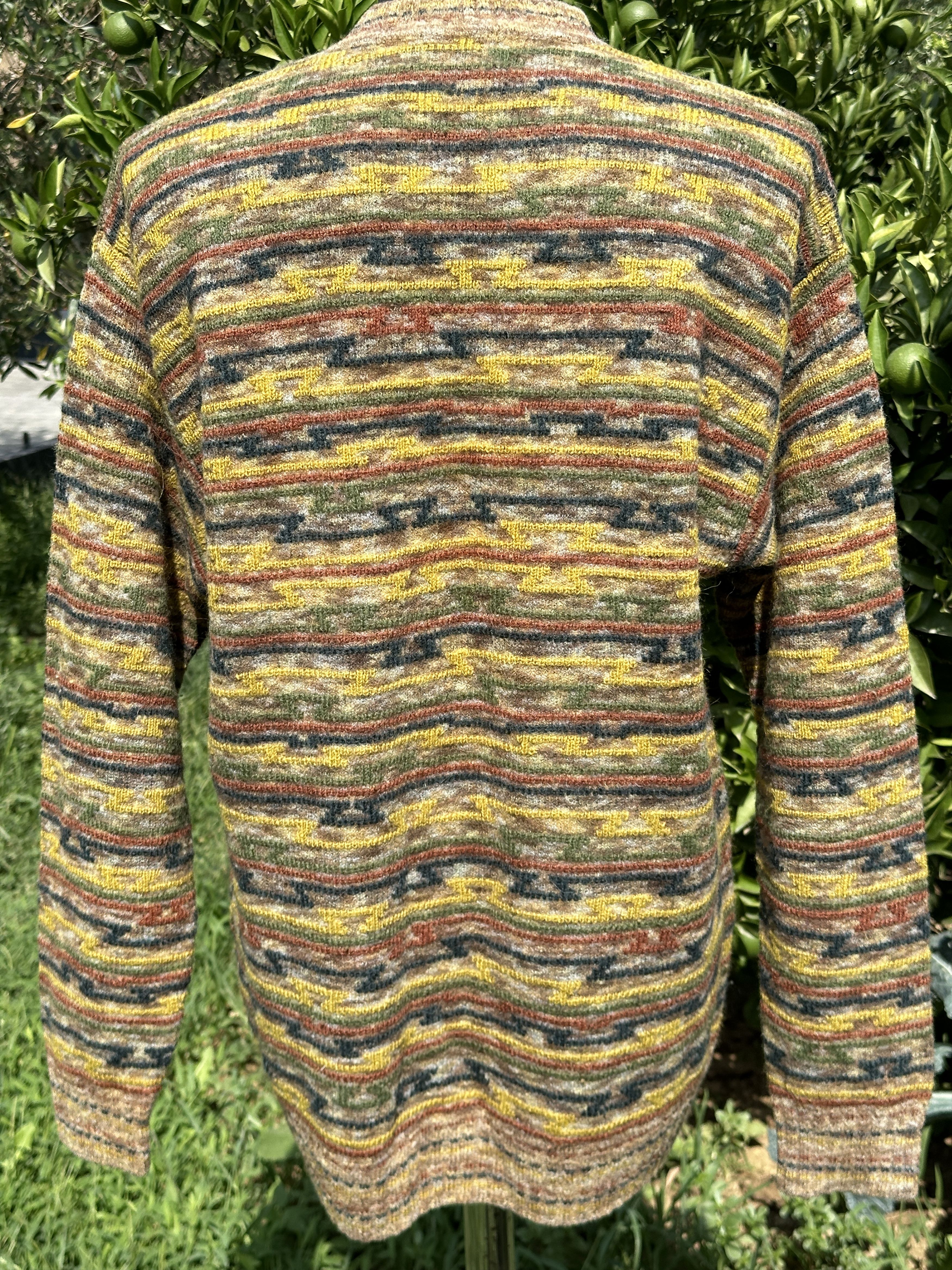 Missoni 1992 Missoni Cardigan 3D Knit Retro Jeresy Size 54 L XL Size US L / EU 52-54 / 3 - 13 Thumbnail