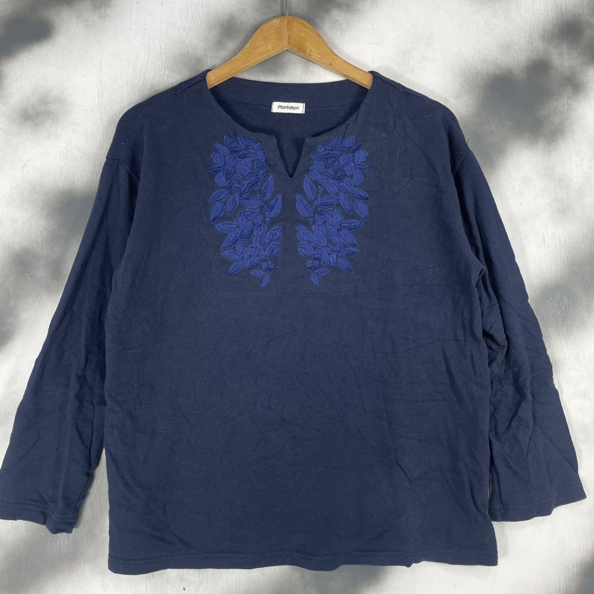 Issey Miyake Plantation By Issey Miyaki Long Sleeve Floral Motive Size M / US 6-8 / IT 42-44 - 1 Thumbnail