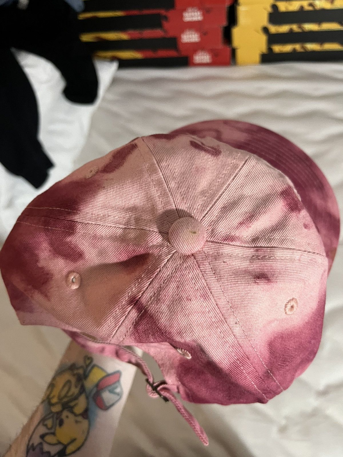 Adidas Adidas pink dyed hat Size ONE SIZE - 3 Thumbnail