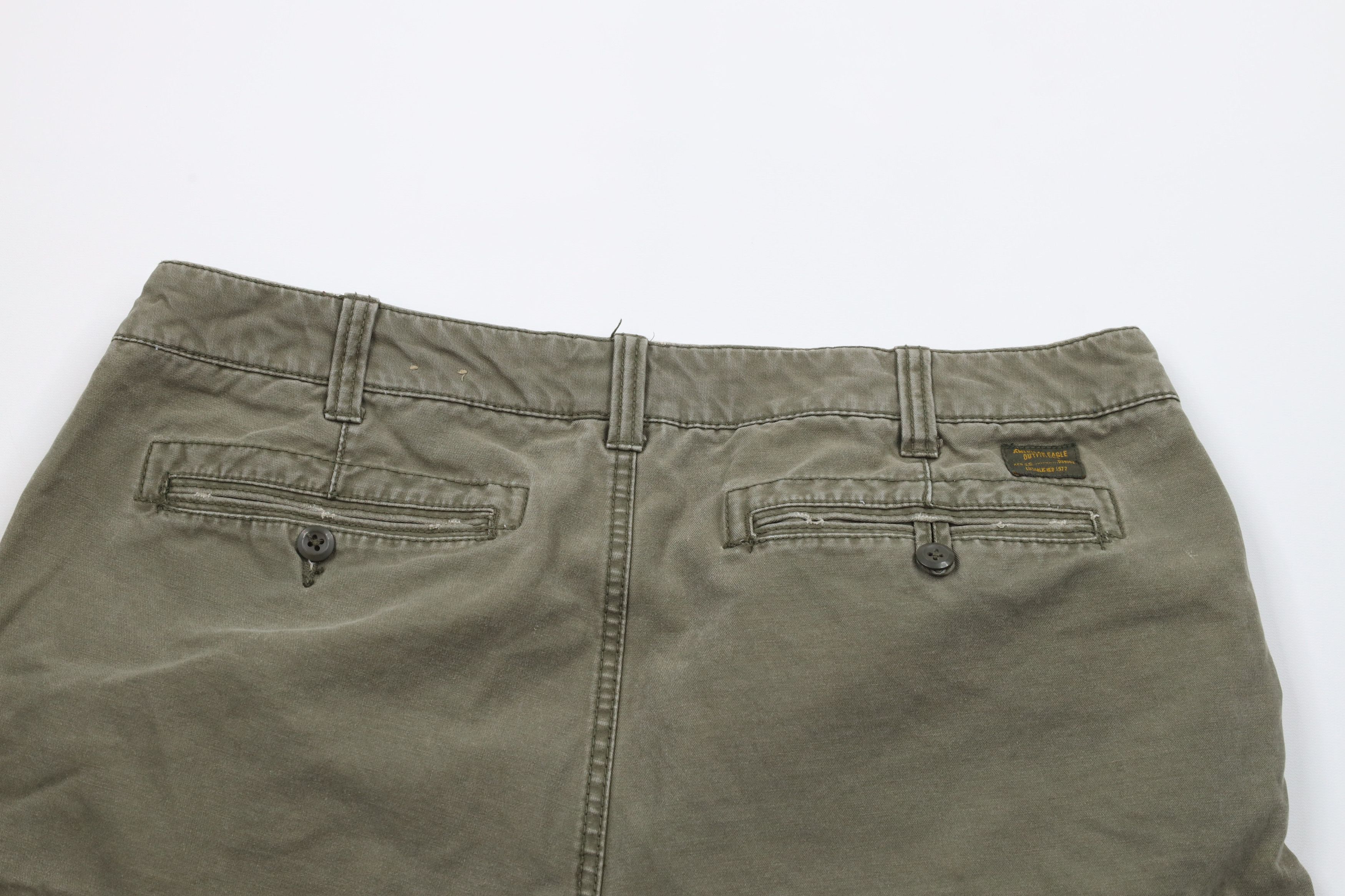 American Eagle Outfitters × Vintage Vintage American Eagle Outfitters Heavyweight Cargo Shorts Size US 40 / EU 56 - 9 Thumbnail