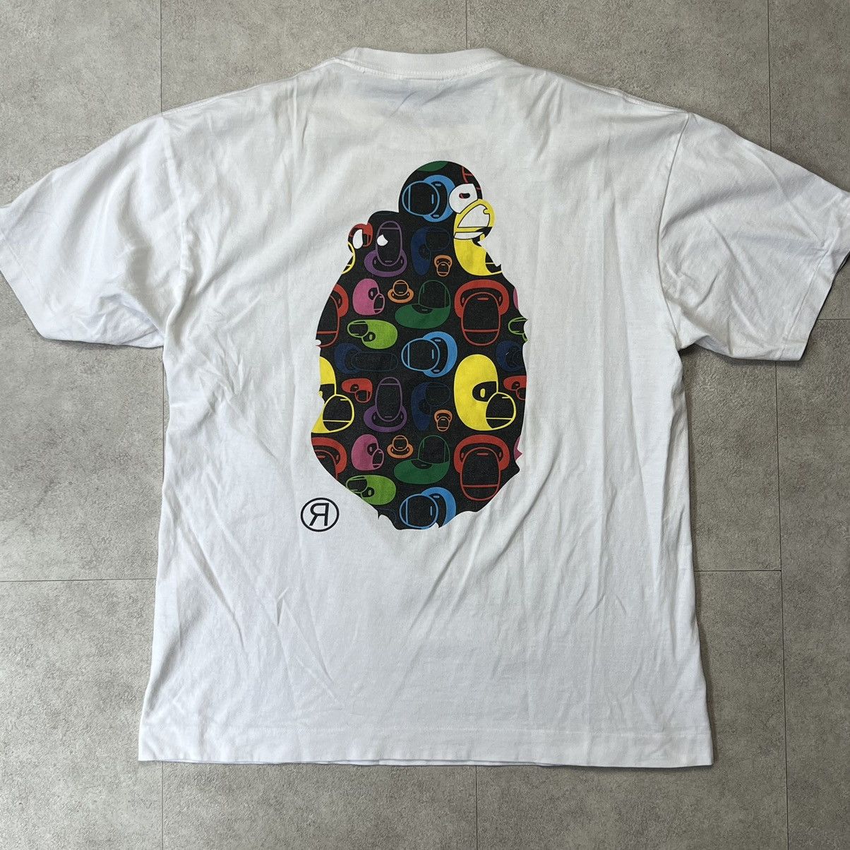 Bape Milo Multi Face Big Ape Head Tee Size US L / EU 52-54 / 3 - 2 Thumbnail