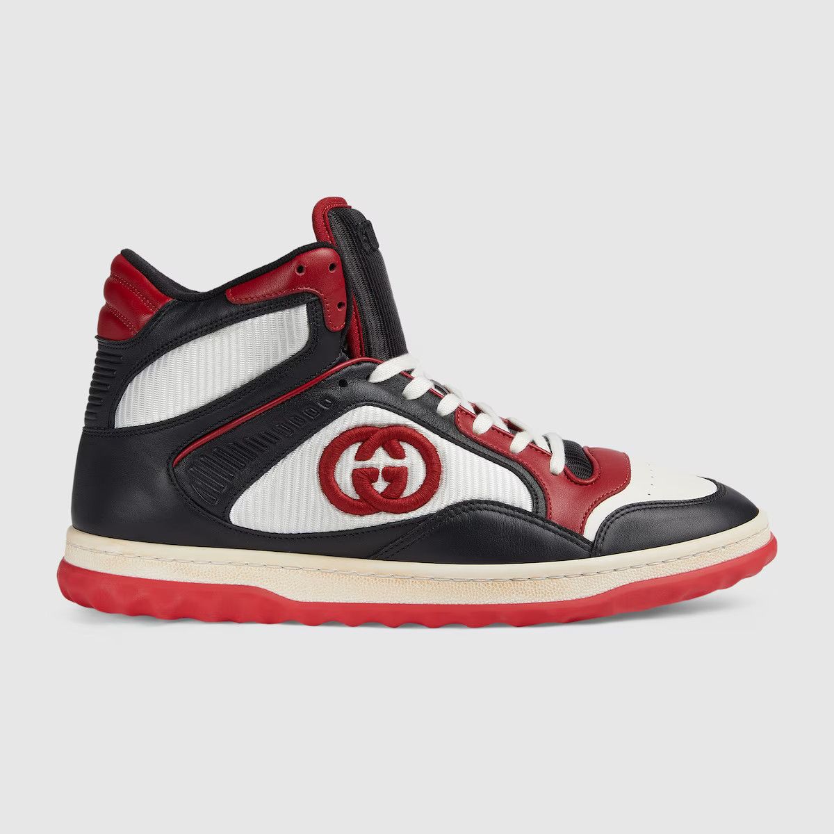スニーカー GUCCI SNEAKER (762060AACN5 1050) Gucci GUCCI SNEAKERS GG LEATHER MONOGRAM LOGO 762060 AACN5