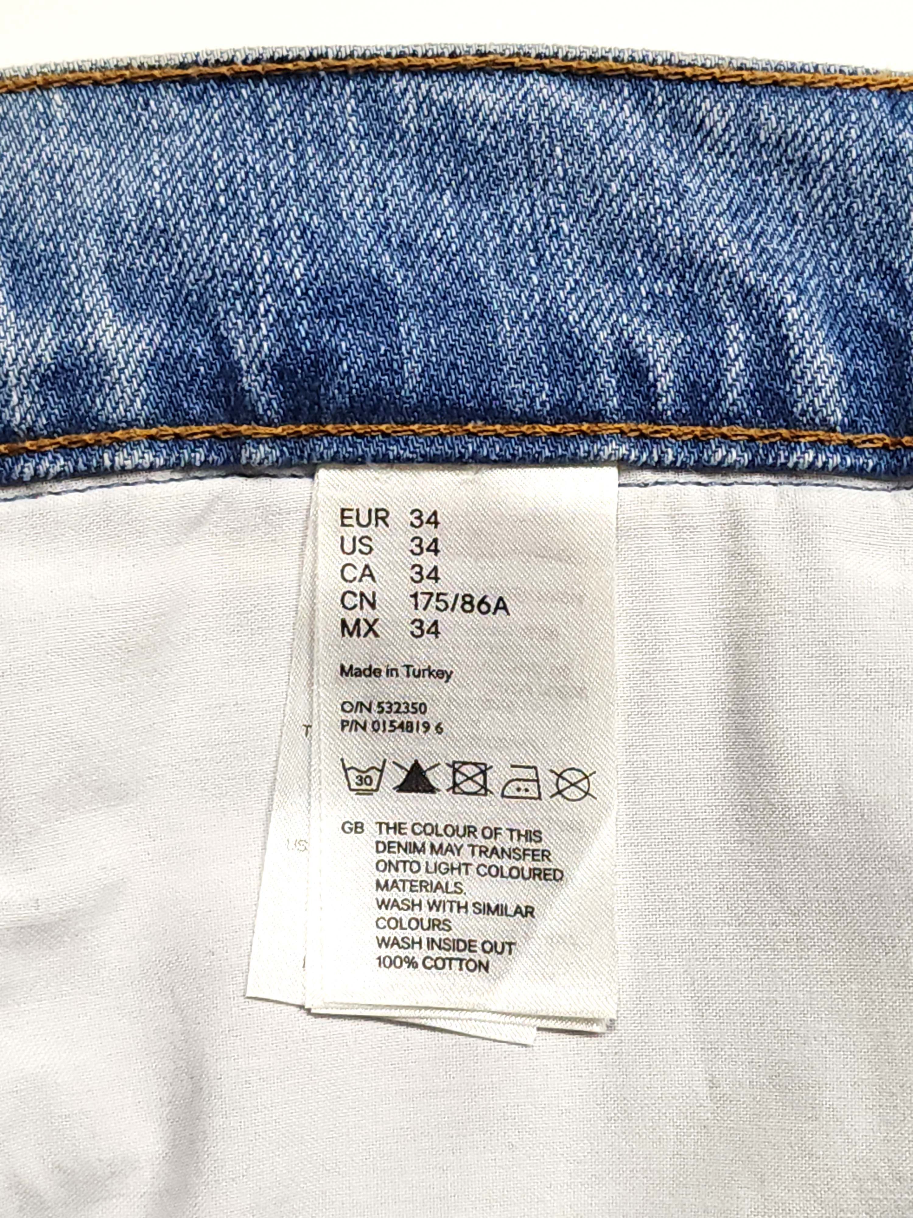 Maison Margiela S/S 2005 Re-Edition Inside Out Reverse Blue Jeans Pants Size US 34 / EU 50 - 8 Thumbnail
