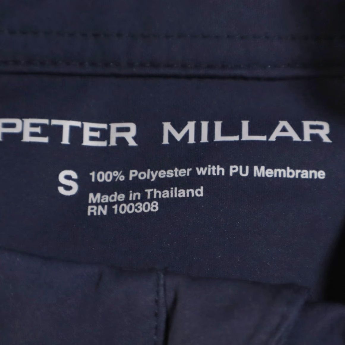 Peter Millar Peter Millar Kinetic 3L Vest Solid Mock Jacket Navy Men's S Shirt Size US S / EU 44-46 / 1 - 7 Thumbnail