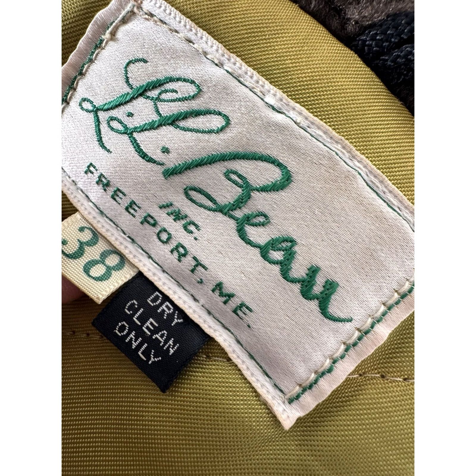 Vintage LL BEAN Cursive Vintage Hooded Mens 38 Chore Ranch Field Hunting Parka Jacket Shirt? Size US XXS / EU 40 - 7 Thumbnail