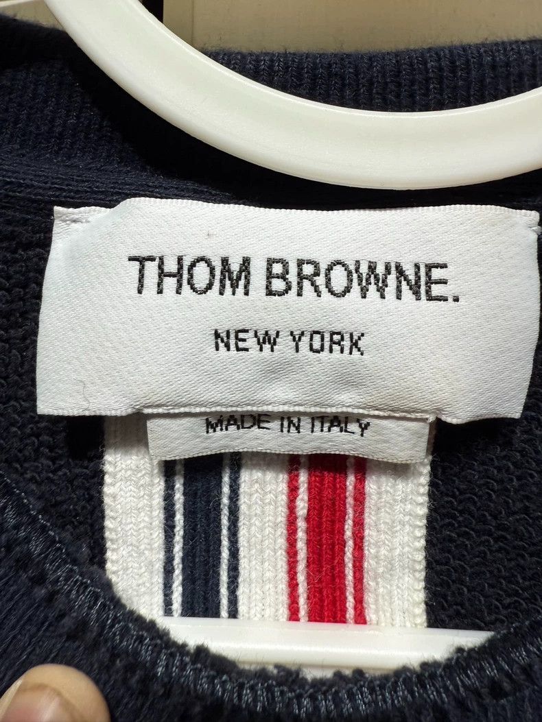 Thom Browne Thom Browne Colorful round collar hoodie Size US XXS / EU 40 - 4 Thumbnail