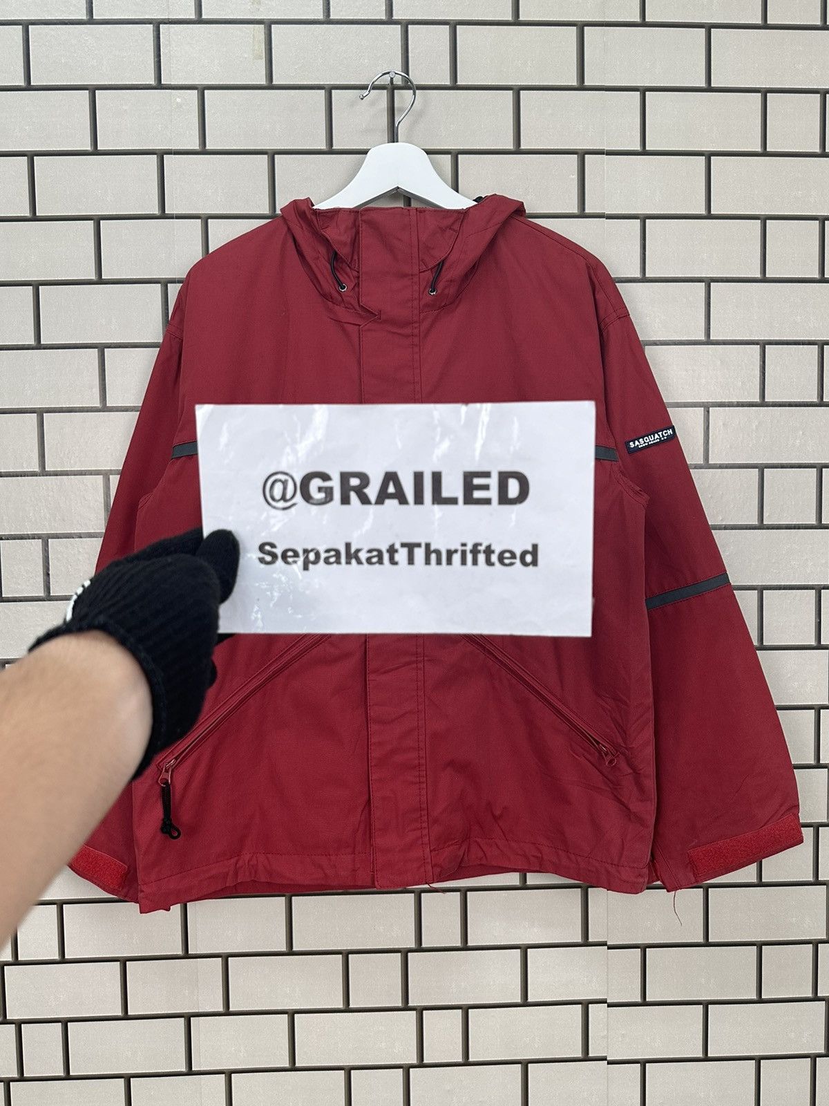 Sasquatchfabrix Sasquatch Multipocket Waterproof Jacket Hooded Size US L / EU 52-54 / 3 - 18 Thumbnail