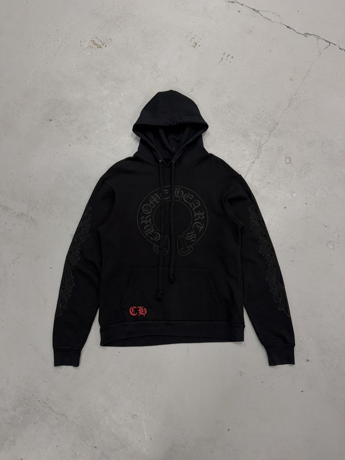 Chrome Hearts Chrome Hearts Matty Boy Horseshoe Lips Hoodie Black Medium Size US M / EU 48-50 / 2 - 1 Thumbnail