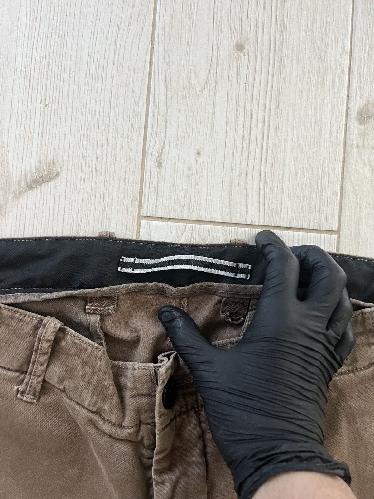Stone Island Stone Island Multi Pocket Tech Cargo Pants Brown 33 Size Size US 33 - 10 Thumbnail