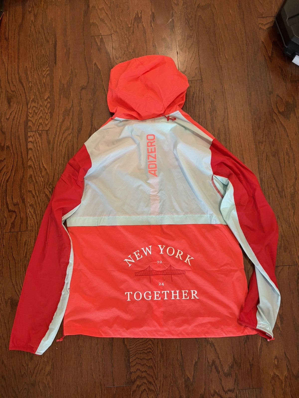 Adidas Adidas New York City Running Light Jacket Size US L / EU 52-54 / 3 - 4 Thumbnail