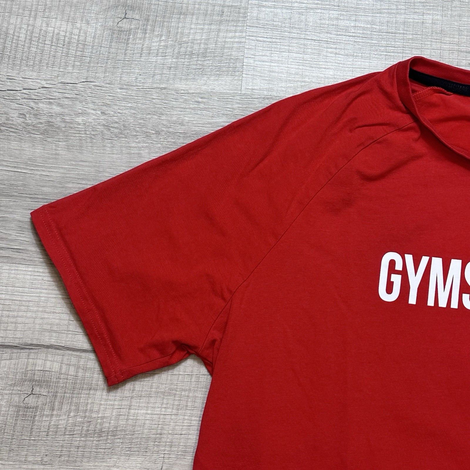 Gymshark Gymshark Men's Apollo T-Shirt Red Short Sleeve Athletic 2XL Size US XXL / EU 58 / 5 - 6 Thumbnail