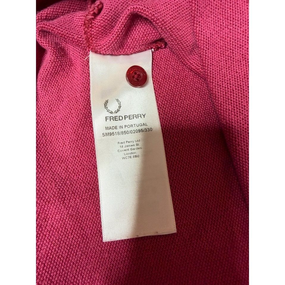 Fred Perry × Raf Simons Raf Simons x Fred Perry Long Sleeve Polo Shirt Size US L / EU 52-54 / 3 - 7 Thumbnail