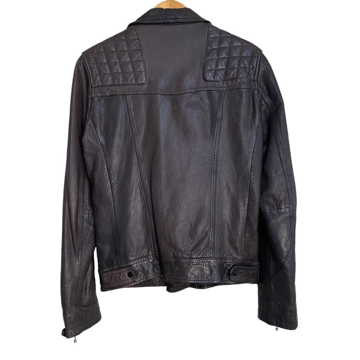 Allsaints Allsaint Leather Jacket Oxblood Conroy Size US XS / EU 42 / 0 - 7 Thumbnail