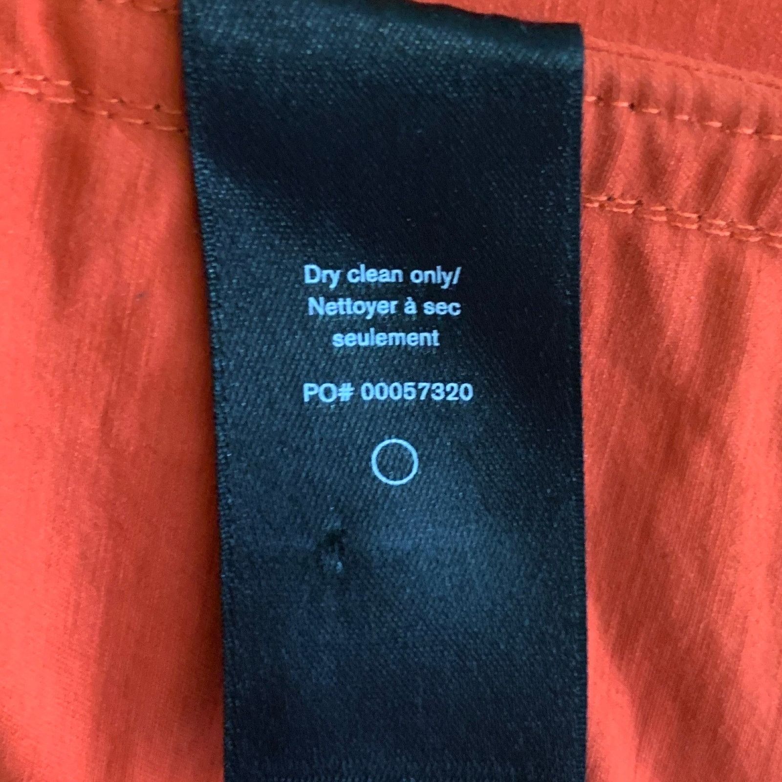 Rag & Bone RAG & BONE Size L Orange Cotton Polyester Parka Jacket Size US L / EU 52-54 / 3 - 7 Thumbnail