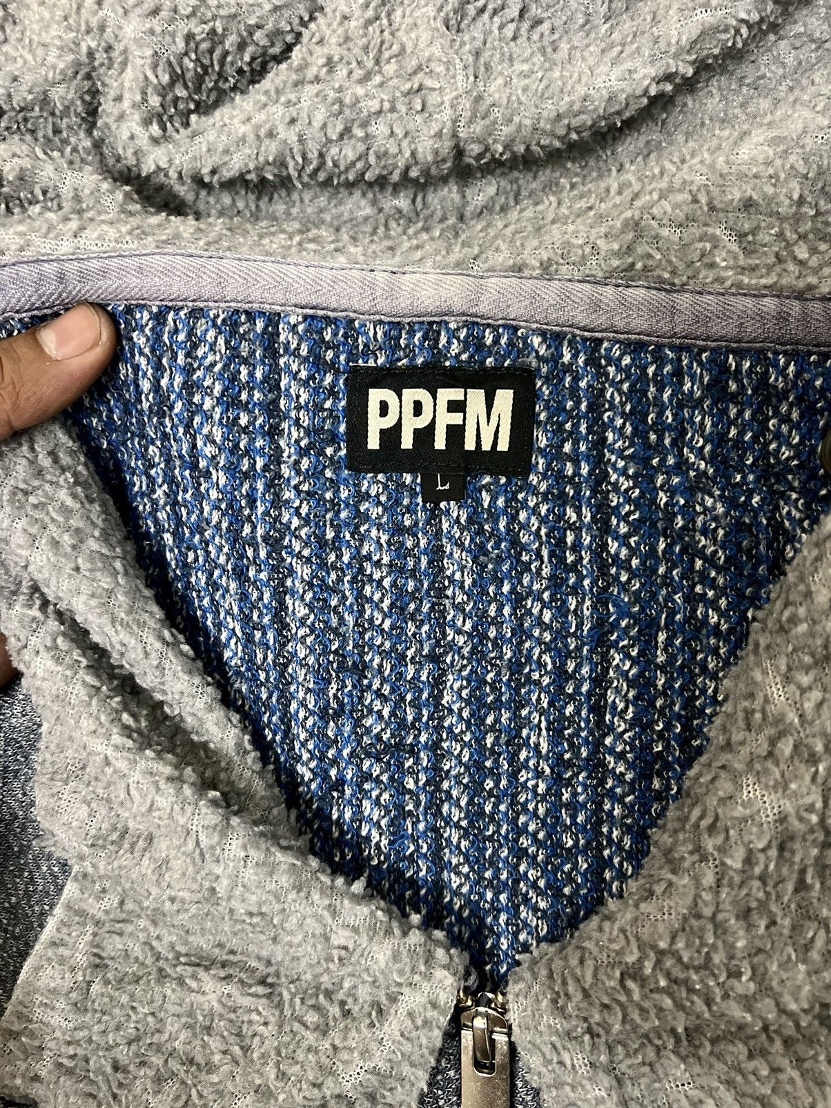PPFM VINTAGE PPFM OVERSIZE ZIP UP HOODIE Size US L / EU 52-54 / 3 - 8 Thumbnail