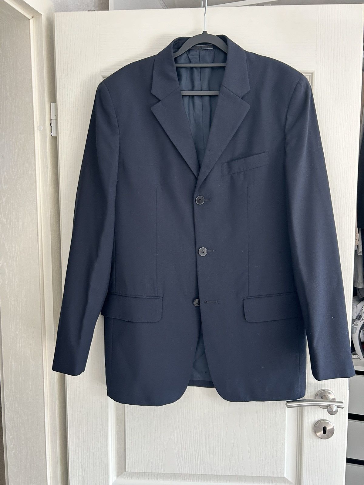 Calvin Klein 205W39NYC Calvin Klein Collection Suit Vintage Archive 1990s Size 48R - 1 Thumbnail