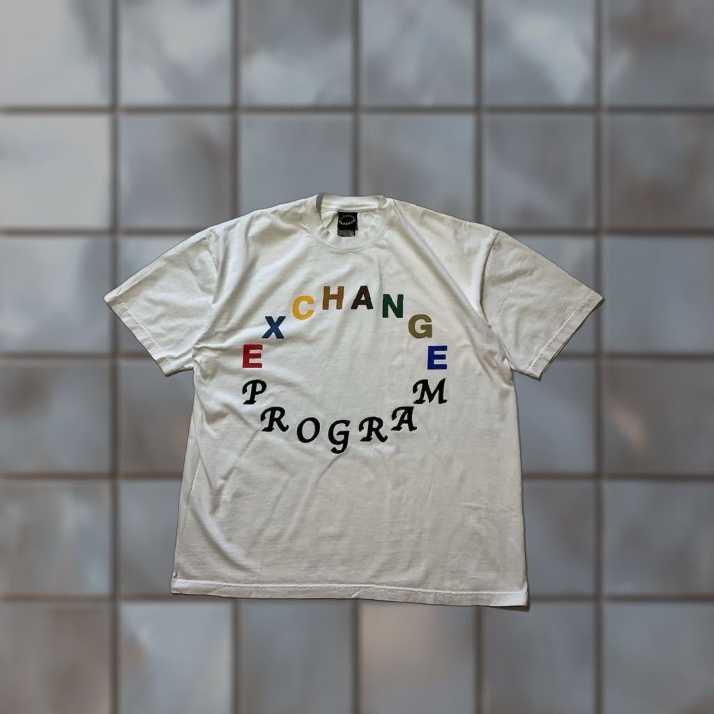 Market VINTAGE Exchange Program Dover Street Market Graphic Made In USA S/S White Crewneck T-Shirt XL Mens Size US XL / EU 56 / 4 - 1 Thumbnail