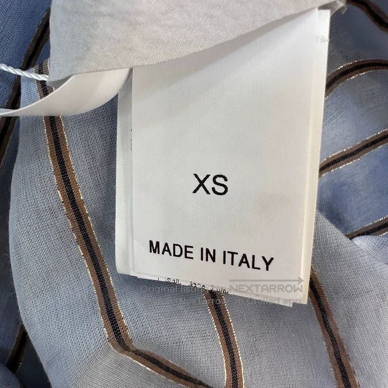 Brunello Cucinelli Brunello Cucinelli Striped shirt Size XS / US 0-2 / IT 36-38 - 6 Thumbnail