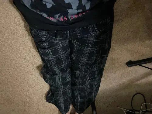 Other Corduroy Vintage Plaid Pants Men Streetwear Size US 36 / EU 52 - 4 Thumbnail
