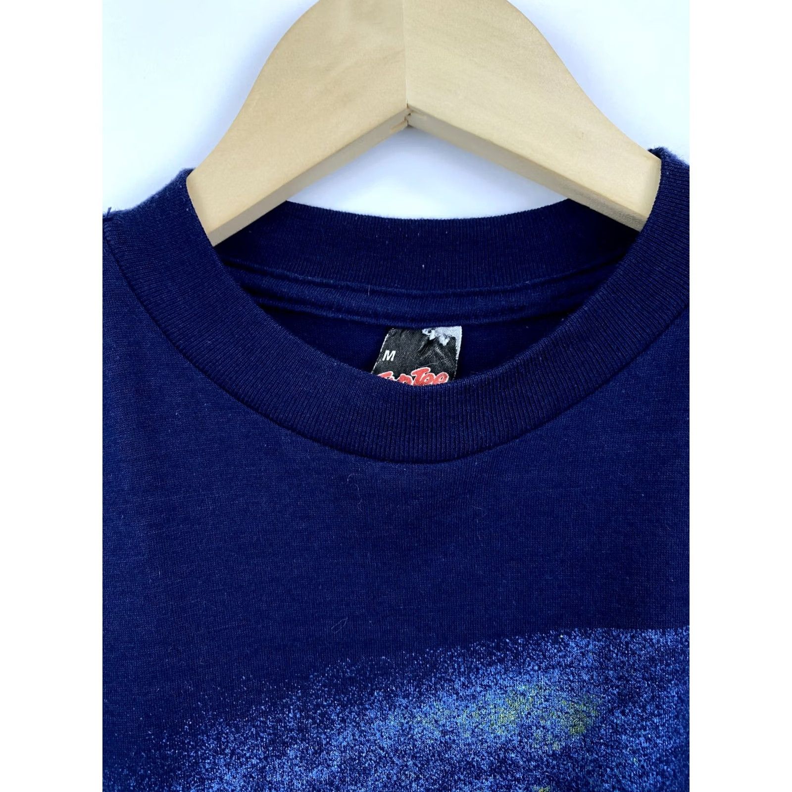 Gildan Vintage James Taylor Never Die Young T-shirt Rare Retro blue M Mens T-Shirt Size US M / EU 48-50 / 2 - 5 Thumbnail