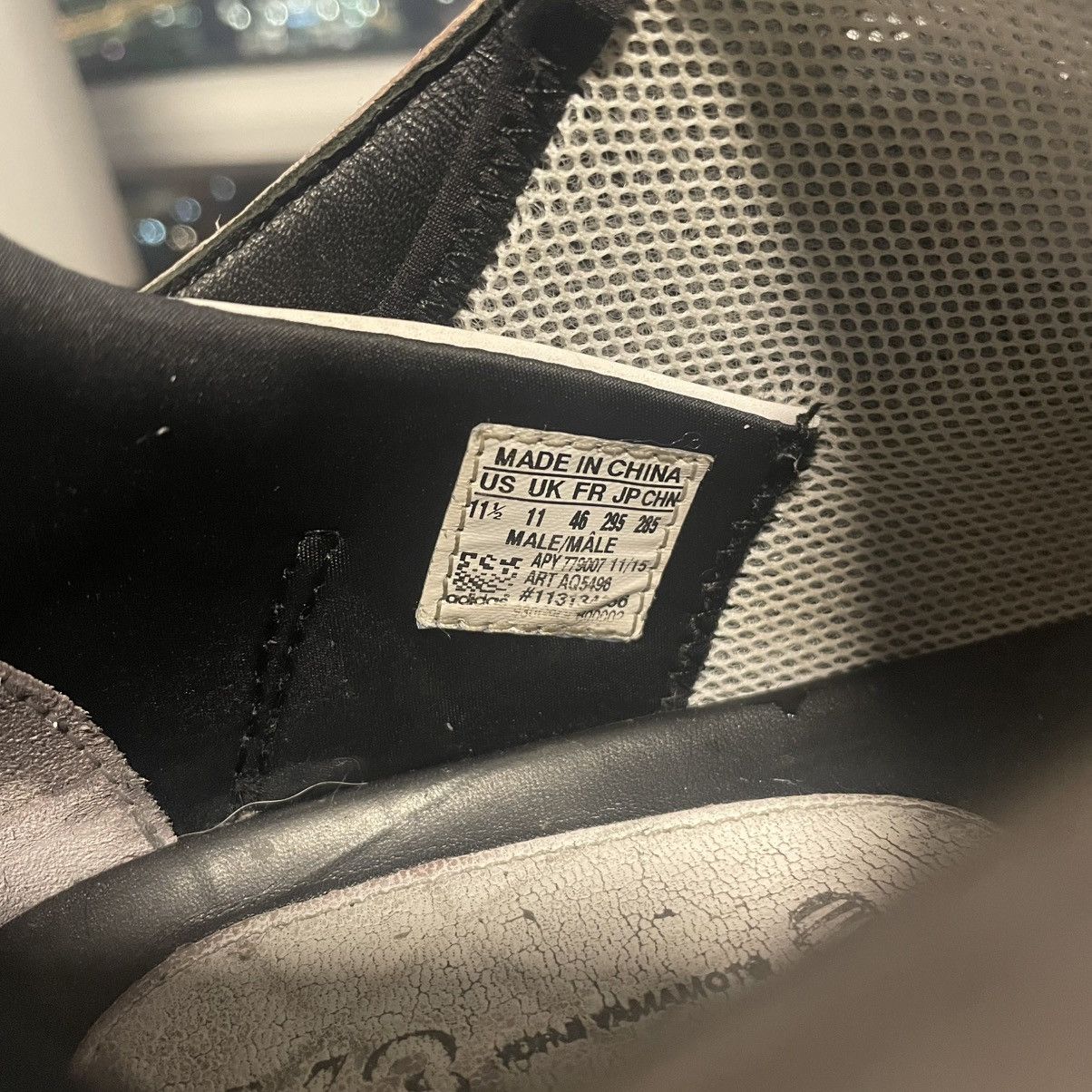 Yohji Yamamoto Adidas Y-3 Yohji Yamamoto QR Run Limited Edition Mens 11.5 Size US 11.5 / EU 44-45 - 6 Thumbnail