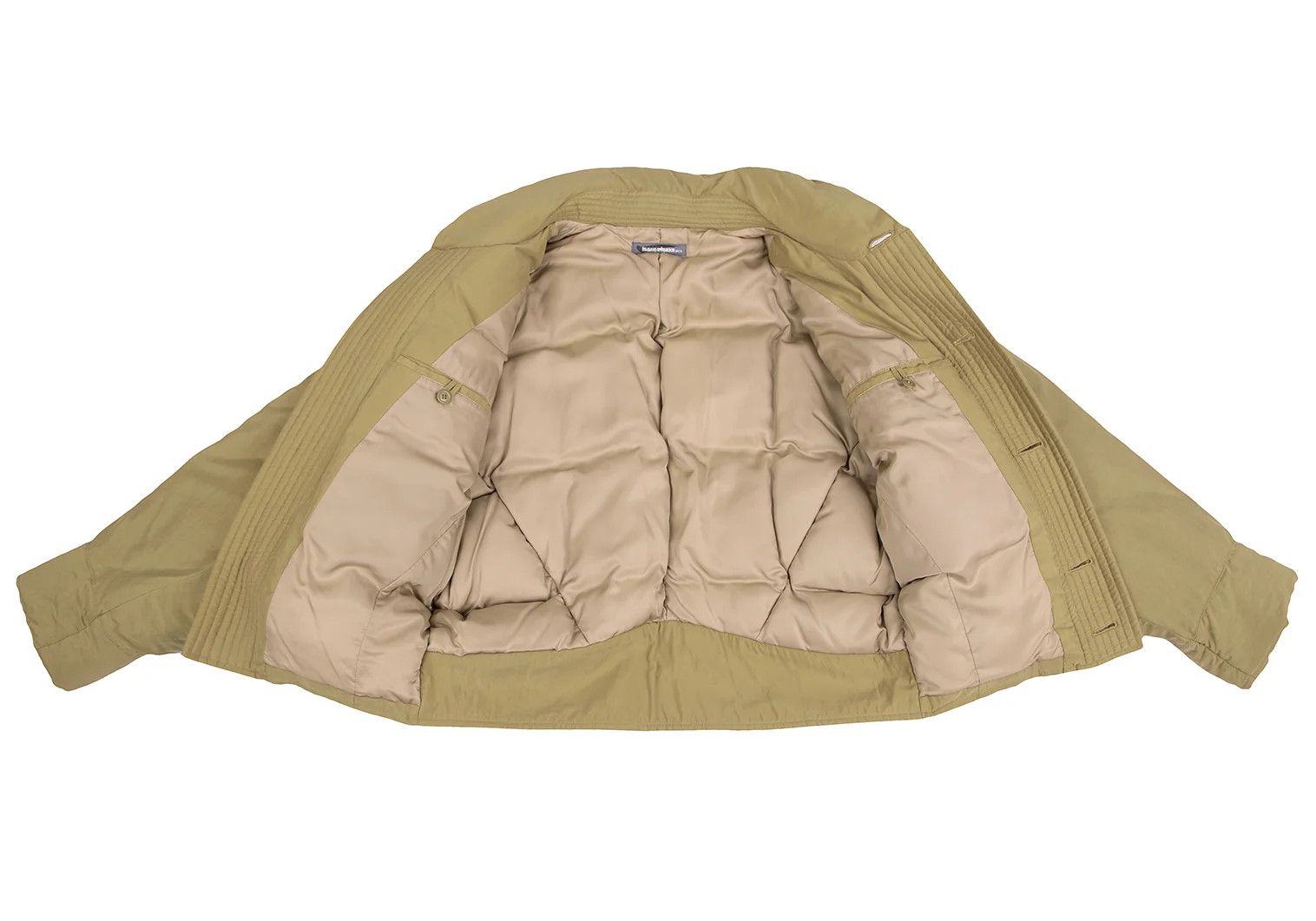 Issey Miyake Nylon Down Jacket in Beige, Size M Size US M / EU 48-50 / 2 - 11 Thumbnail