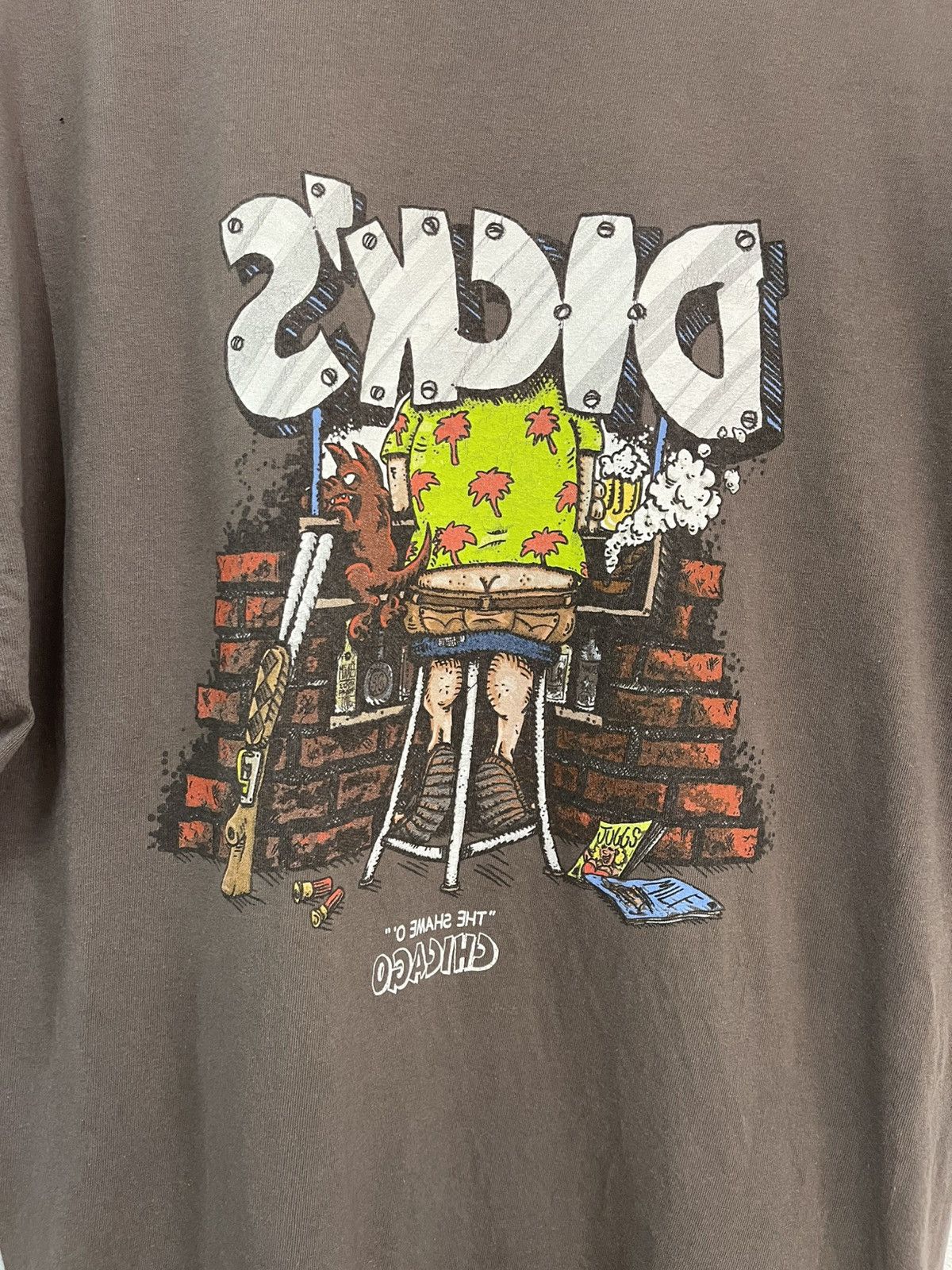 Vintage Vintage Dick Last Resort Chicago t-shirt📸 Size US XL / EU 56 / 4 - 5 Thumbnail