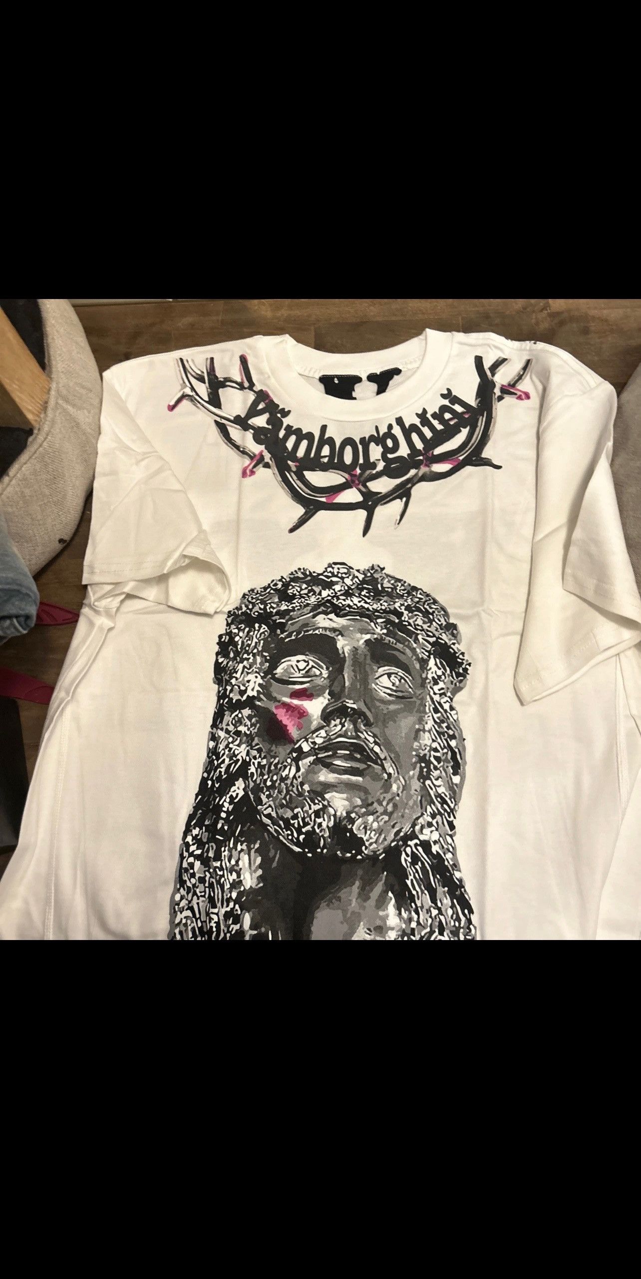 Vlone VLONE Yamborghini White Size US XL / EU 56 / 4 - 1 Thumbnail