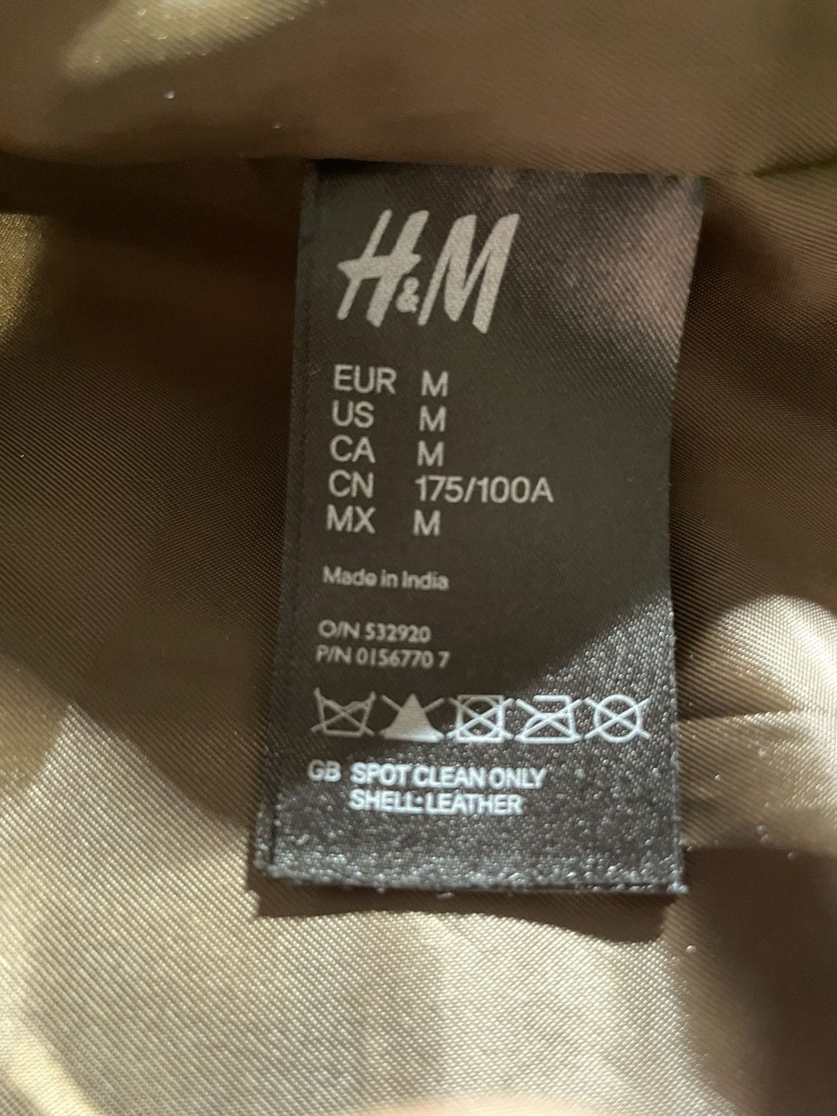H&M × Maison Margiela Maison margiela x H&M artisanal belt jacket Size US M / EU 48-50 / 2 - 5 Thumbnail