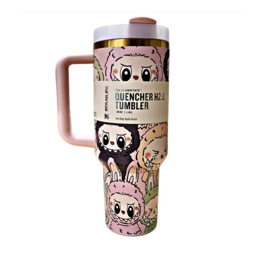 LoveShackFancy Labubu x LoveShackFancy x Stanley, Quencher Tumbler, 40 oz Size ONE SIZE - 1 Thumbnail