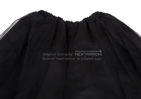 Comme des Garcons Comme Des Garcons size XS Black Retro Tulle Pants Size 22" - 4 Thumbnail