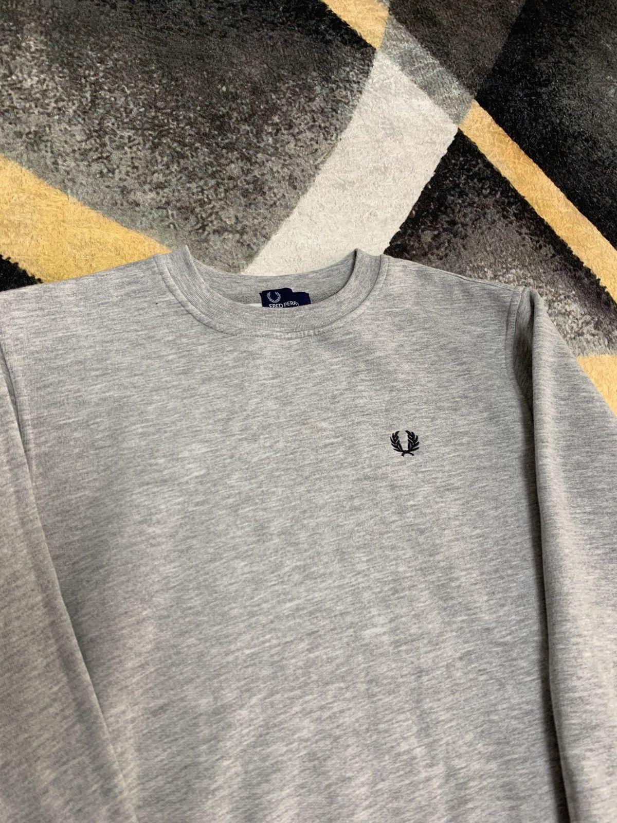 Fred Perry Fred Perry Sweatshirt Grey Size ONE SIZE - 2 Thumbnail