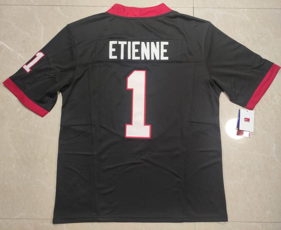 Other Men UGA Georgia Bulldogs #1 Trevor Etienne Black jerseys Size US M / EU 48-50 / 2 - 1 Thumbnail