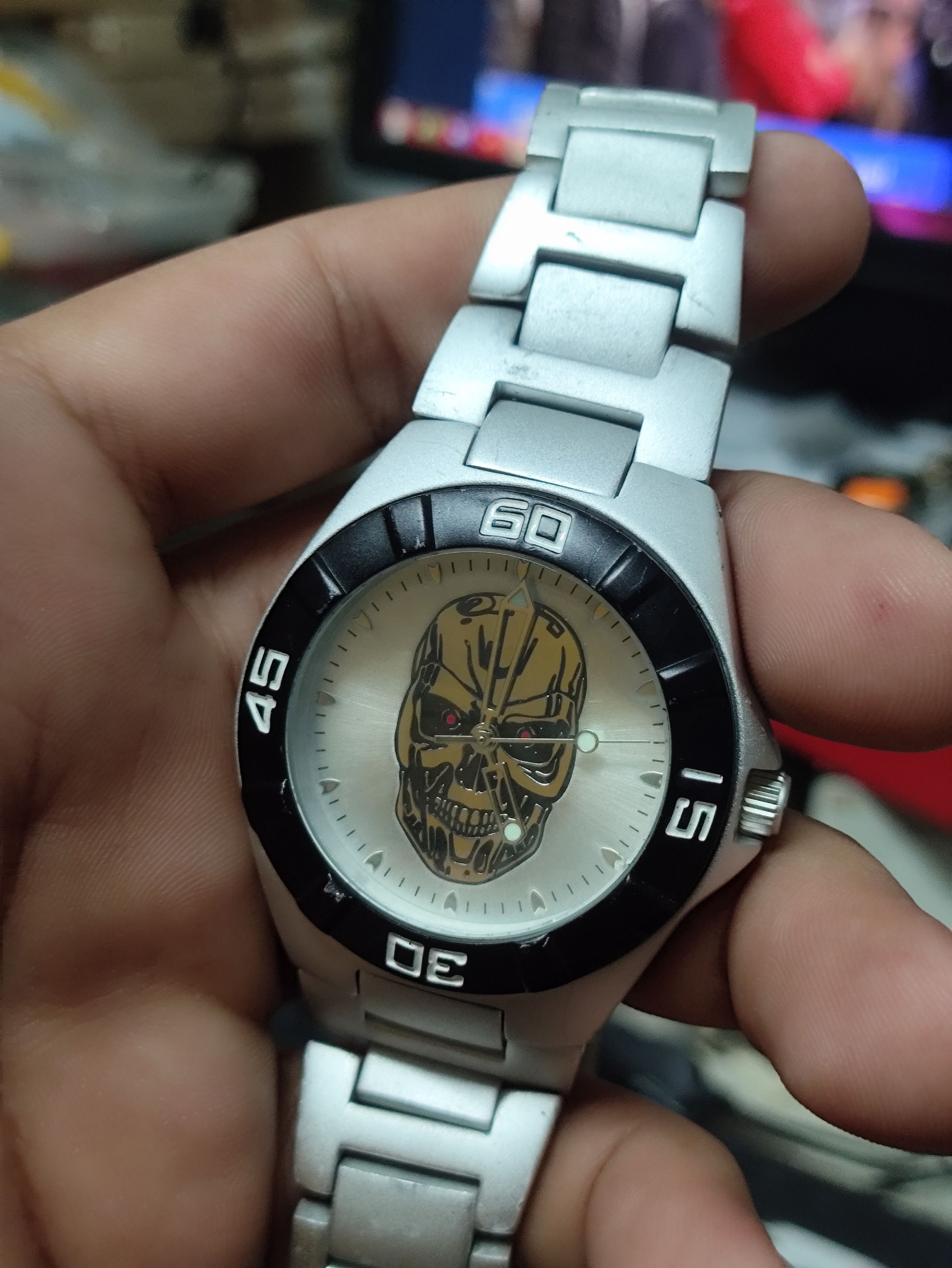 Japanese Brand TERMINATOR BY UNIVERSAL STUDIOS JAPAN (T2-3D) VINTAGE WATCH Size ONE SIZE - 1 Thumbnail