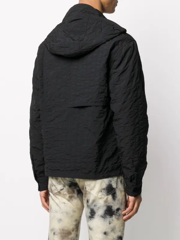 A-COLD-WALL* × Diesel NEW Archive RARE Diesel X ACW Black Quilted Hooded Jacket L Size US L / EU 52-54 / 3 - 7 Thumbnail