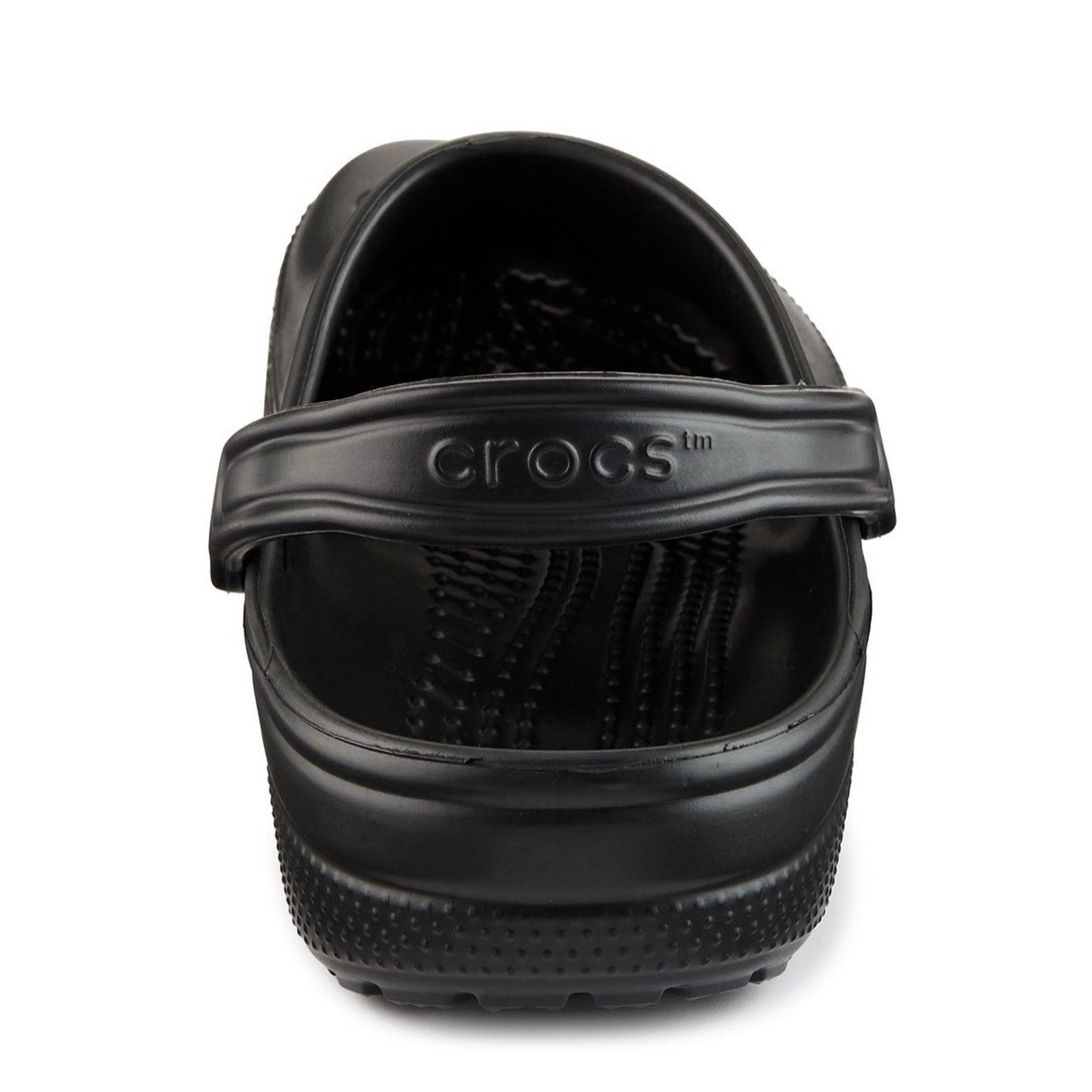 Crocs Crocs Classic Clog Black Men 8 Slip On Comfort Clog Sandals Size US 10 / EU 43 - 3 Thumbnail