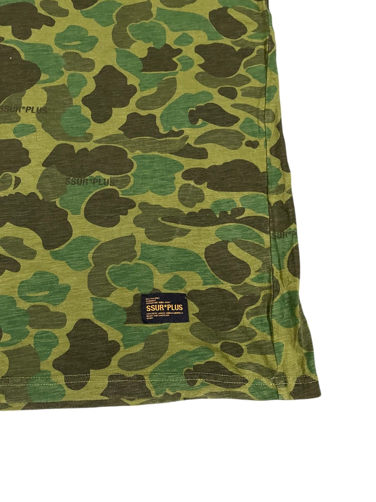 SSUR OG Ssur Camo Rebel Army T Shirt Size US S / EU 44-46 / 1 - 6 Thumbnail