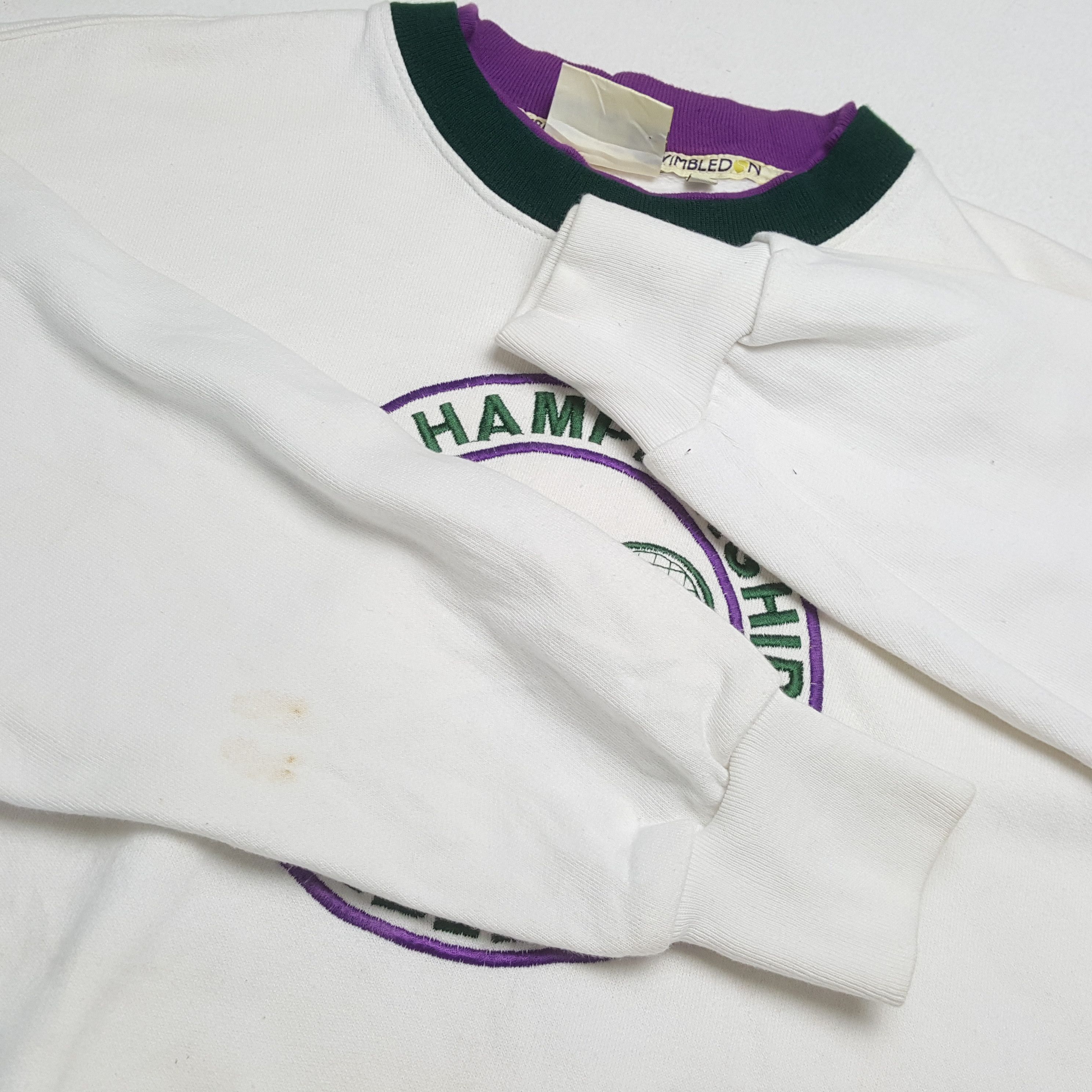 Vintage THE CHAMPIONSHIPS WIMBLEDON Vintage Sweatshirt Size US M / EU 48-50 / 2 - 8 Thumbnail
