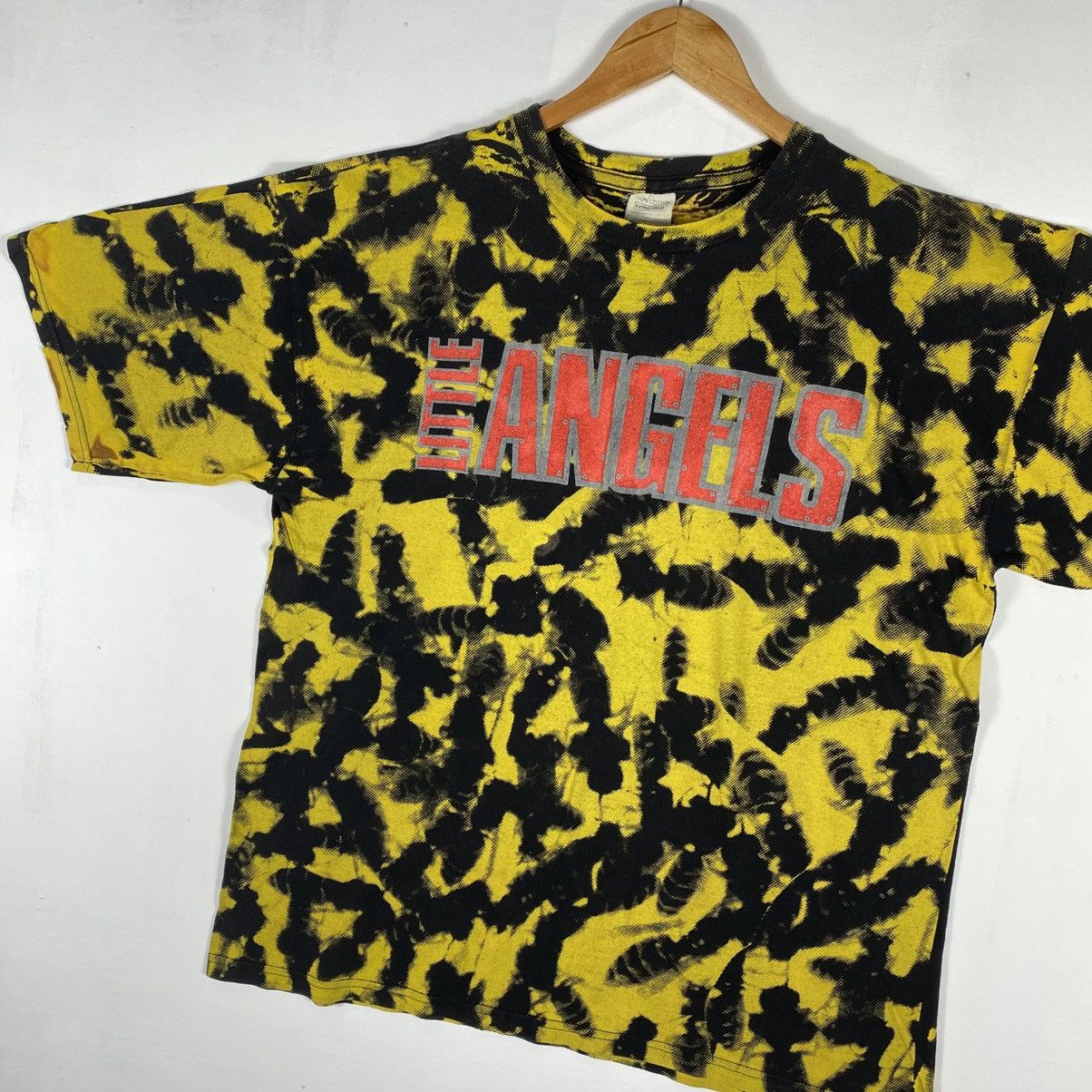 Band Tees × Vintage Vintage 90's LITTLE ANGELS JAM Album All Over Print Band Tee Size US XL / EU 56 / 4 - 3 Thumbnail