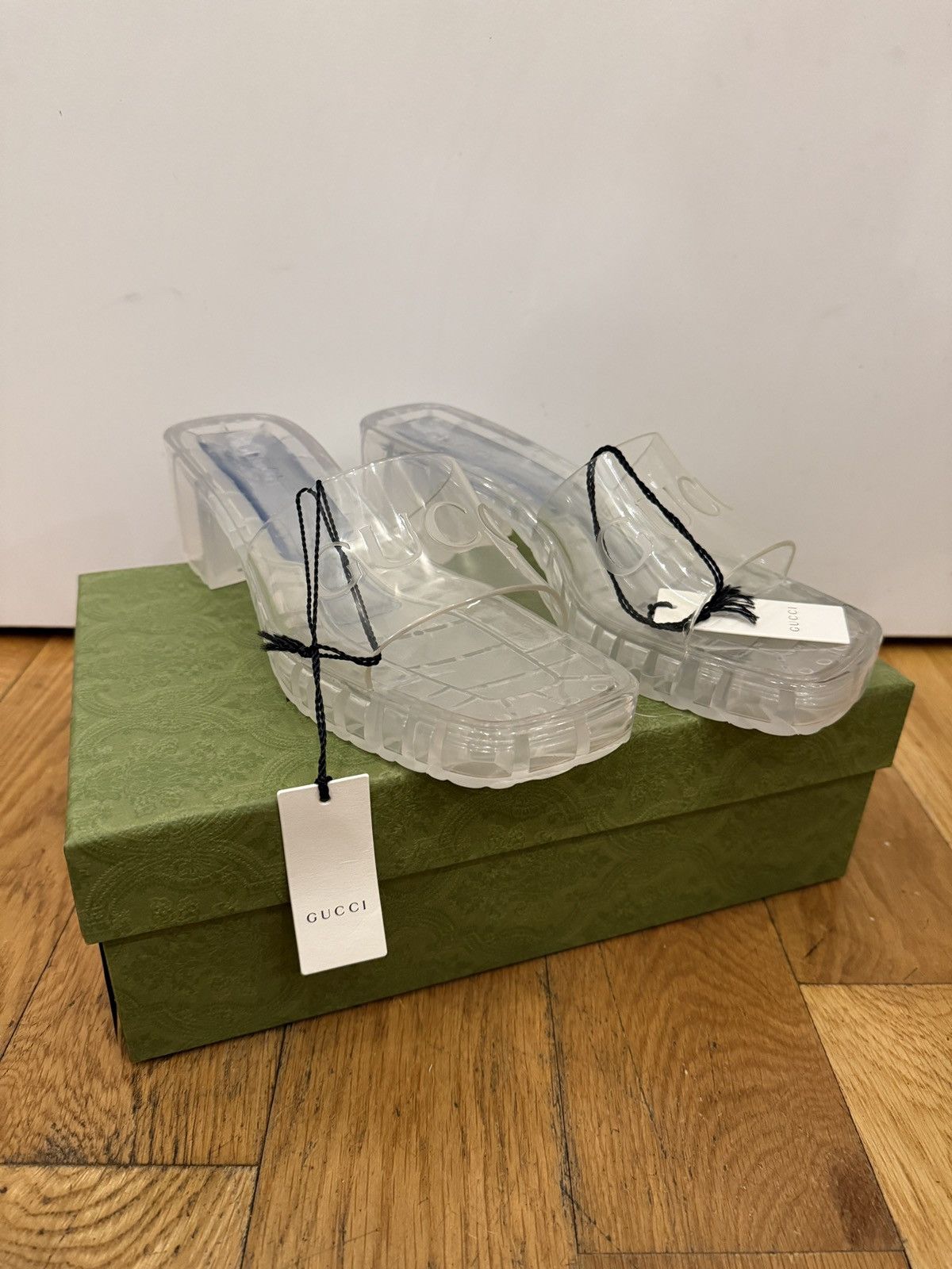 Gucci Jelly Sandals Size US 9 / IT 39 - 1 Thumbnail