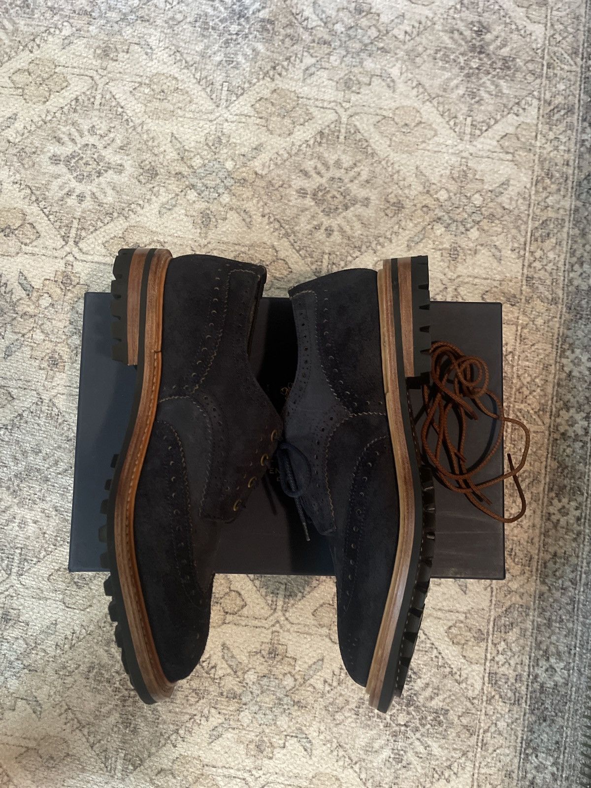 Tricker's Tricker's Bourton Brogue Derby - 2298 X Division Road Size US 11.5 / EU 44-45 - 4 Thumbnail