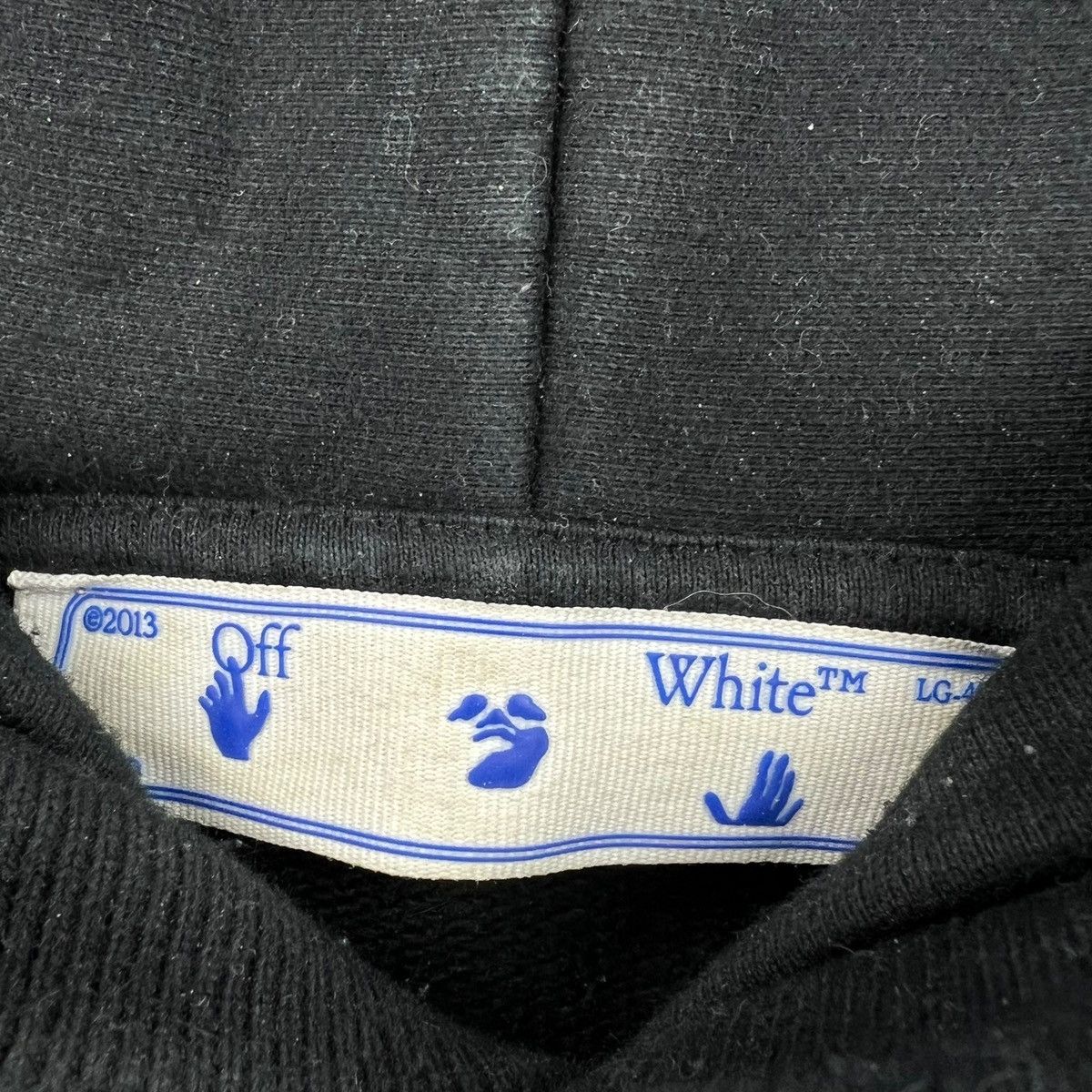 Off-White Off-White Caravaggio Boy Black Hoodie Size US S / EU 44-46 / 1 - 6 Thumbnail