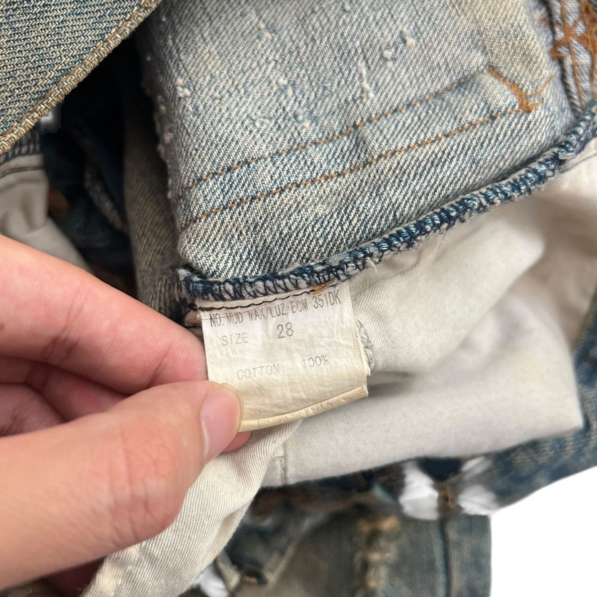 If Six Was Nine Ifsixwasnine stud pocket mudmax denim Size US 28 / EU 44 - 4 Thumbnail