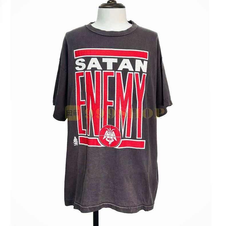 Saint Michael Saint Michael Red slogan: Starry short sleeved shirt Size US XXL / EU 58 / 5 - 1 Thumbnail
