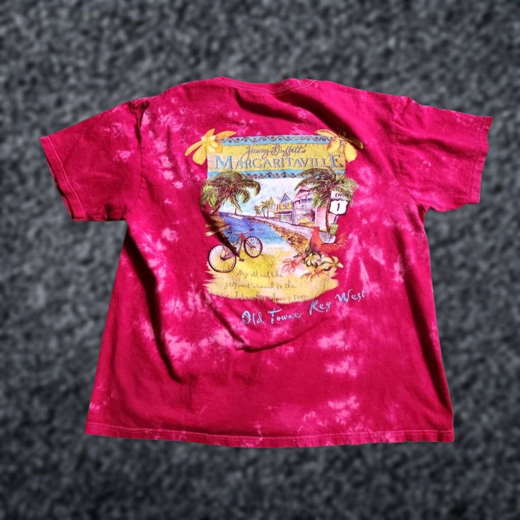 Vintage VINTAGE Margaritaville T-Shirt Shirt Women L Pink Parrot Key West 5 O’Clock Somewhere 100% Cotton Short Sleeve Size L / US 10 / IT 46 - 1 Thumbnail