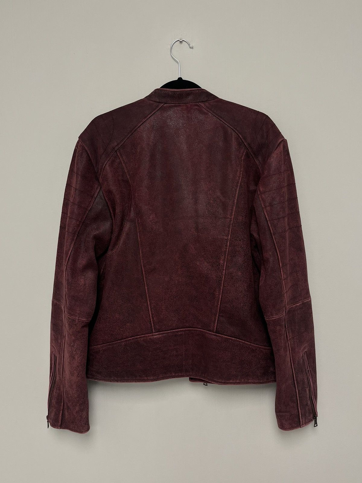 John Varvatos Sheepskin biker Sullivan Jacket. 54 Size US L / EU 52-54 / 3 - 7 Thumbnail