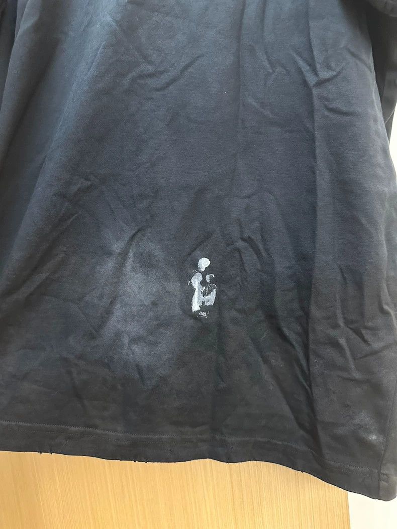 Balenciaga Balenciaga Distressed Loose Fit Short Sleeve T-Shirt Size US L / EU 52-54 / 3 - 3 Thumbnail