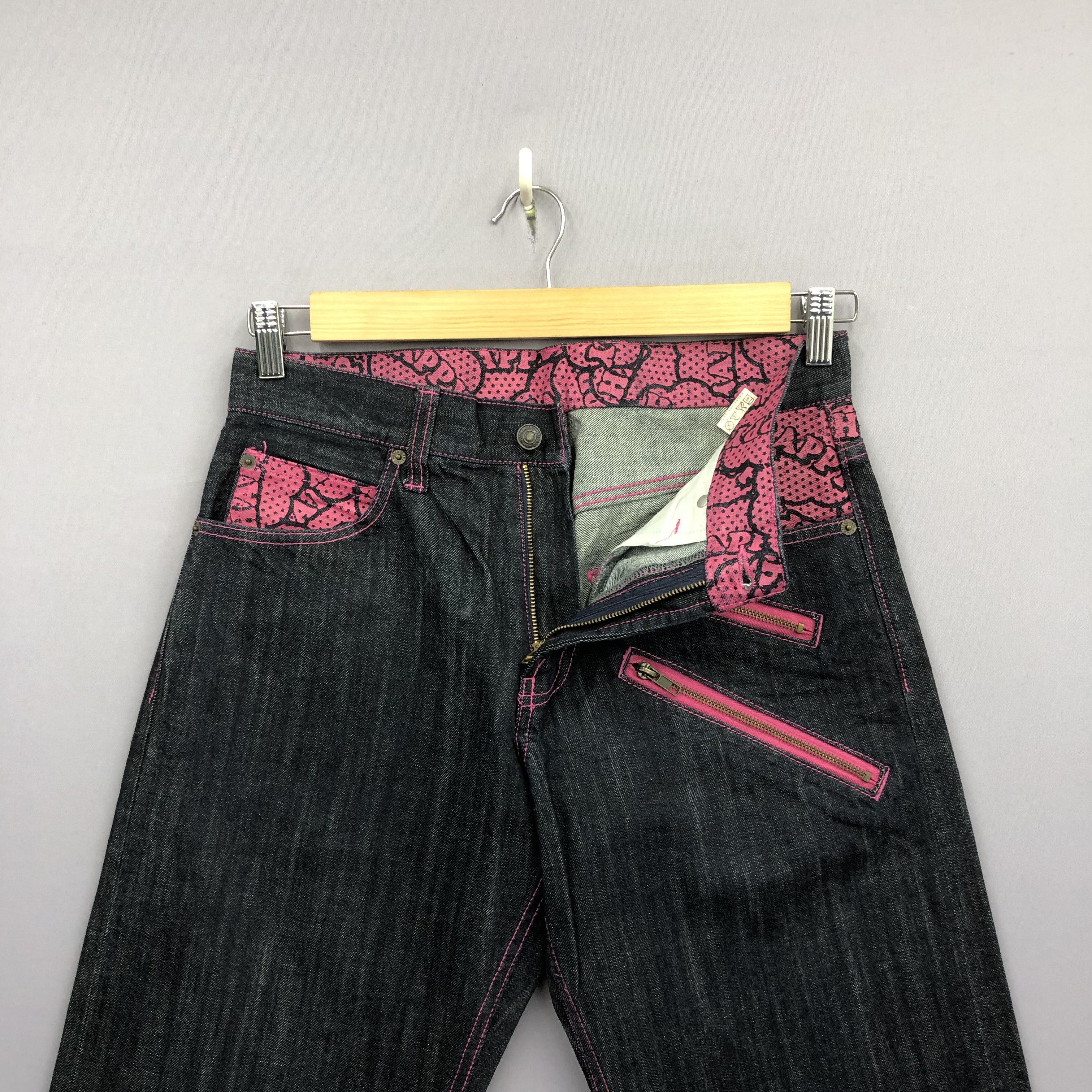 JNCO Crazy Y2K/2000s Japanese Baggy JNCO Style Jeans Skater Denim Size US 30 / EU 46 - 7 Thumbnail
